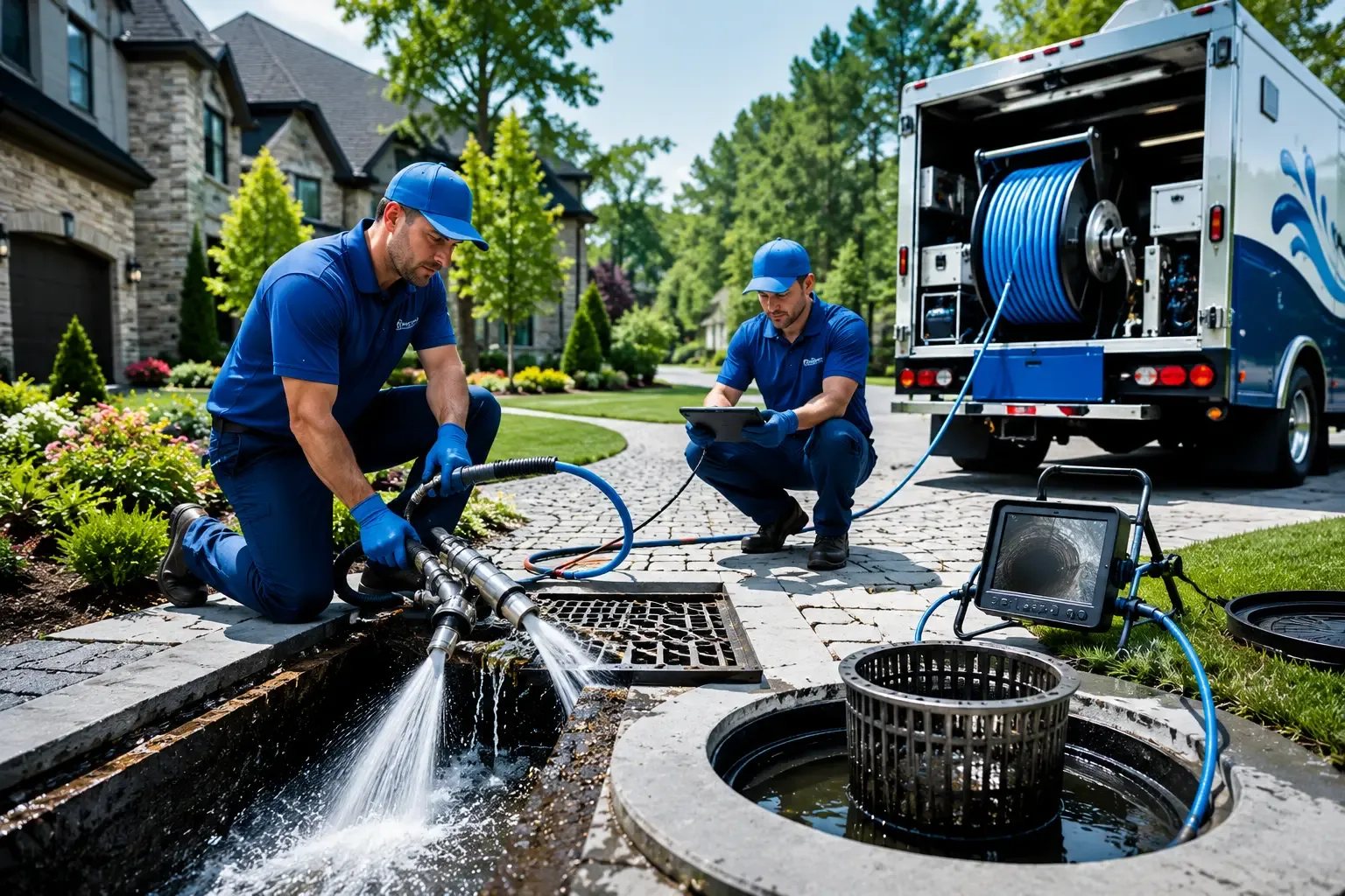 Local outdoor drain cleaning professionals in Saint Mary Of The Woods, IN
